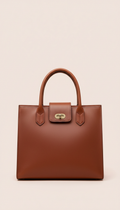 Italian Leather Top Handle Satchel